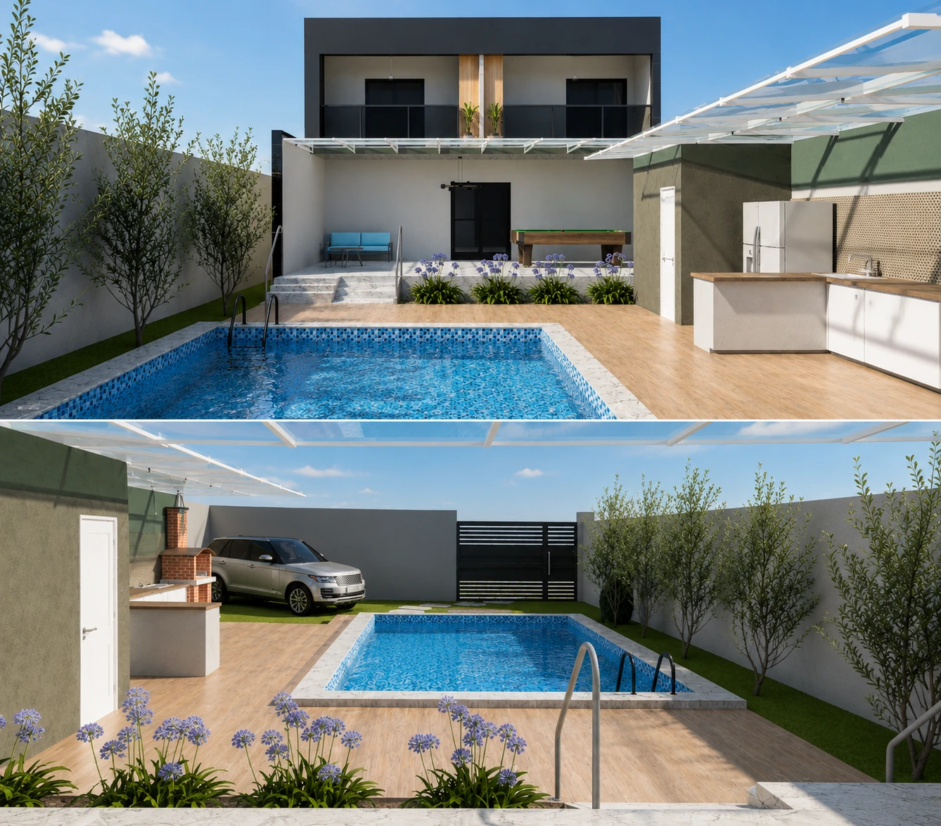 Projeto Área Gourmet & Piscina - Residencial